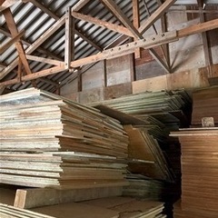 中古　廃材　型枠資材 規格JASコンパネ 型枠大工 寸法色々12ミリの画像