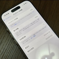 iPhone 16 Pro 512GB 香港版 デュアルnano  sim2枚対応デザートチタニウムの画像