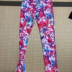 ②ヨガウェア フィットネスウェア レギンス 古着