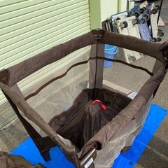 No.758中古きれい　ベビーベッド　アップリカの画像