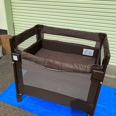 No.758中古きれい　ベビーベッド　アップリカの画像