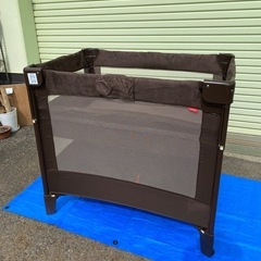 No.758中古きれい　ベビーベッド　アップリカ