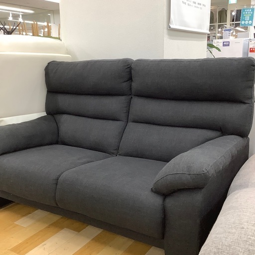 【美品】SHEER 二人掛けソファ 2人掛けソファー sheer レザー ブラック 税込22000円入荷致しました！