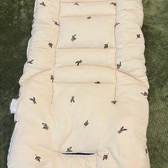 子供用椅子　リトルウッド　ハイチェア　クッション付き　澤田木工所の画像