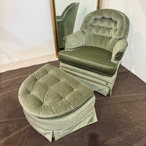 ドレクセル　アンティーク　ソファ　オットマン