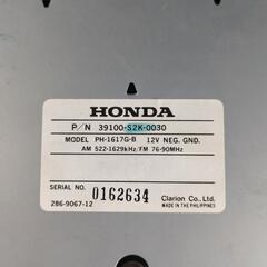 💓ホンダ純正　ラジオ　カセットの画像