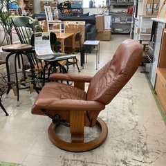 中古品　エコーネス　ストレスレスチェア　コンサル　 Sサイズ　公田店の画像