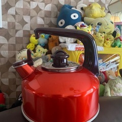レトロ　ホルンケトル　当時物　やかん　