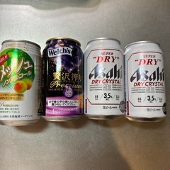4本セット　お酒　チューハイ　ノンアル