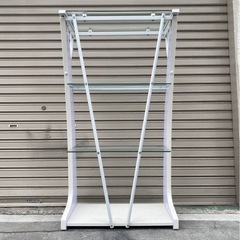 A512♠️ガラス棚 飾り棚 シェルフ【W600D310H1100㎜】