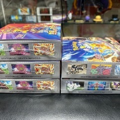 ポケモンカード未開封シュリンク付き5BOX　