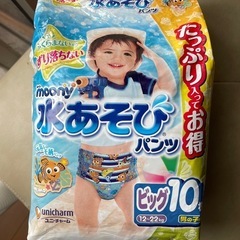 水あそびパンツ　ビッグサイズ　新品　未使用　オムツ　プール　水泳...