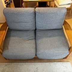 無印良品　木製フレームソファ