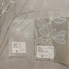 高級国産生地カーテン/レール/タッセルの画像