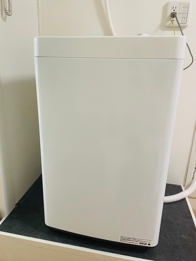 2024年製 ハイセンス 全自動 洗濯機 4.5kg ホワイト HW-K45E