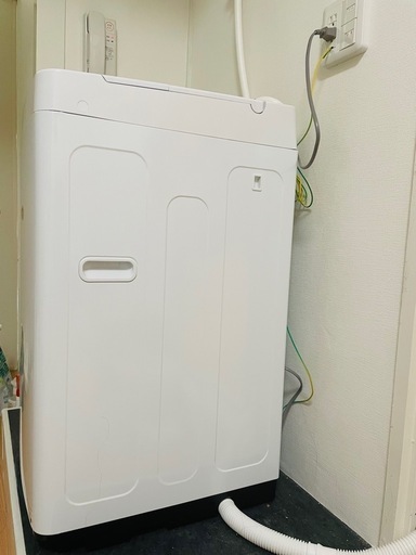 2024年製 ハイセンス 全自動 洗濯機 4.5kg ホワイト HW-K45E