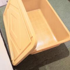 フタ式衣装ケース　収納ケース　収納ボックス　プラスチックケースの画像