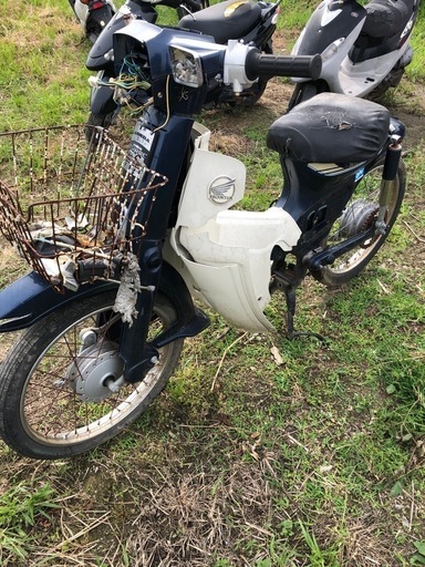 ホンダ　スーパーカブ　書類付部品取り車