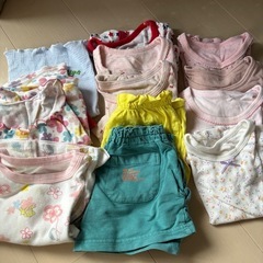 女の子80サイズ肌着パジャマセット