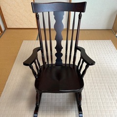 飛騨産業 穂高 ロッキングチェア キツツキマーク　