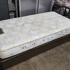 【愛品倶楽部柏店】日本ベッド シングルベッド×2台SET 1台収...