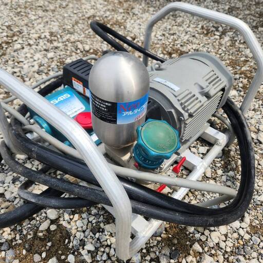 (香川) MS415 丸山製作所 モーターセット動噴◎三相200V【引取限定】