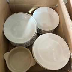 【未使用】小皿　6枚セット　ホワイト　食器　