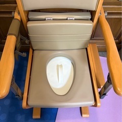 【介護】ポーターブルトイレ さわやか椅子
の画像