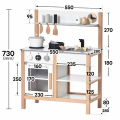 （決まりました）木製おままごとキッチンの画像