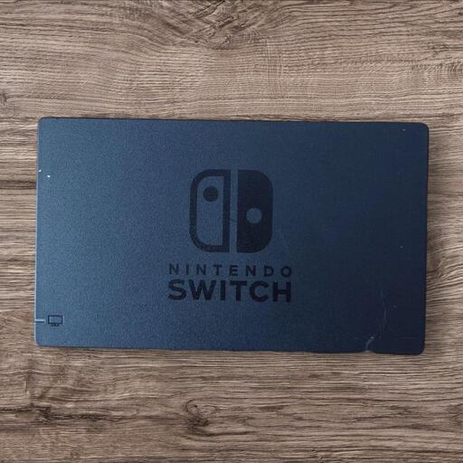 ジャンク品》Nintendo SwitchドックのみTV出力不可 (クロミ