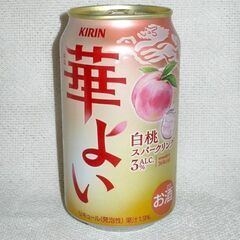 キリン　華よい　白桃スパークリング　350ｍｌ　5缶迄対応可の画像