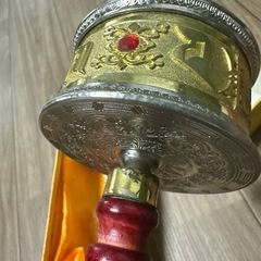 チベットの祈りの輪の画像