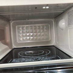 アイリス　電子レンジ 18L 単機能 フラットテーブル ブラック IMB-FV1801 リサイクルショップ宮崎屋　住吉店　25.5.12の画像