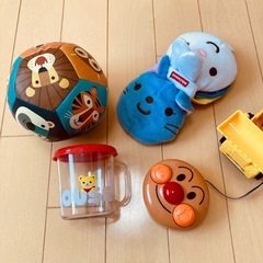 アンパンマン、ミキハウス他　赤ちゃん用オモチャ　セット