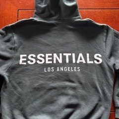 ✨ 正規品 ESSENTIALS パーカー 裏起毛 M ブラック...