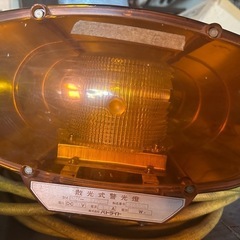 黄色警告灯　散光式警光燈　パトライトの画像