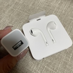 Appleのイヤホンの画像