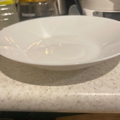 白 深皿の画像