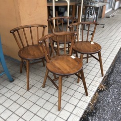 ヴィンテージ　ウッドチェア　KOIZUMI
