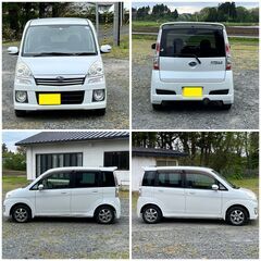 【車検満タン】H20/ステラカスタム/4WD/ナビ/テレビ/DVD再生/キーレス/の画像