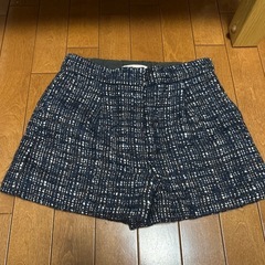 ツイード ショートパンツ キュロット