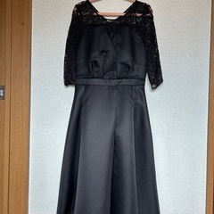 レディースドレス【クリーニング済】黒　レース