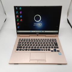超軽量　フルHD 動作◎ 13.3 NEC 2in1 タブレットPC LAVIE HZ750/L Core i7-8550U windows11 pro 8GB SSD512GB  カメラあり オフィス (B786)の画像