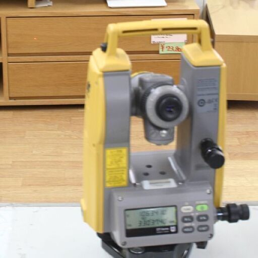 通電・レーザー照射確認 TOPCON DT-300シリーズ デジタルセオドライト DT-305LF/J 土木 測量 セオドライト・レベ
