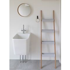 〈新品未使用〉シェルフ 飾り棚 / グレーの画像