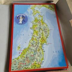 日本地図　パズル　ジグソーパズル　子供用品　75ピースの画像