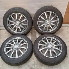 155/65R14 　アルミ　タイヤ4本セット　No.204