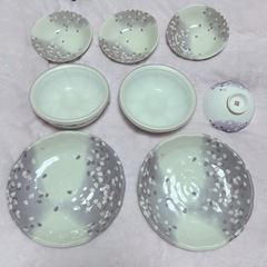 宇野千代さん 食器8点セット