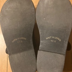 tortoise フォーマルシューズ　18cm フラワーストラップの画像