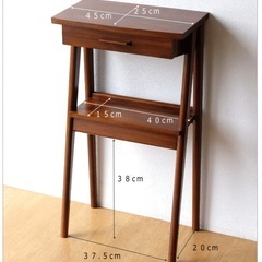 引き出し付きコンソール家具